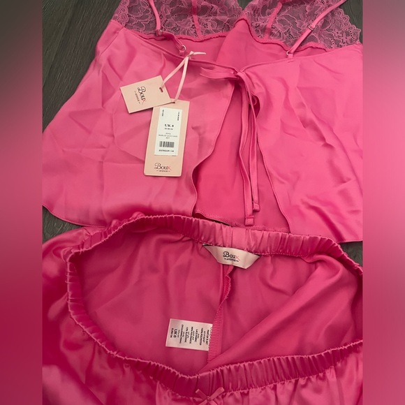 Boux Avenue Harlie Lace Cami Set - Pink - UK 8/US 4-6 - Picture 5 of 6